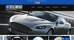 Desktop Screenshot of draperautos.com